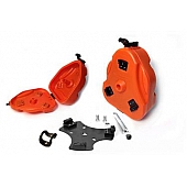 Daystar Cargo Organizer Triangular Plastic Spare Tire Location 2 Gallon - KU71129TB