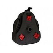 Daystar Cargo Organizer Triangular Plastic Spare Tire Location 2 Gallon - KU71131BK