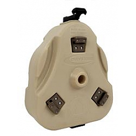 Daystar Cargo Organizer Triangular Plastic Spare Tire Location 2 Gallon - KU71131TN
