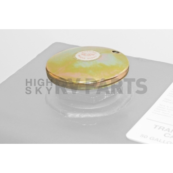 Dee Zee Liquid Transfer Tank Cap Silver Aluminum Non-Locking - BF005-2
