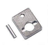 Pro Series Hitch Jack Mount Silver for Powered Jack - 500204