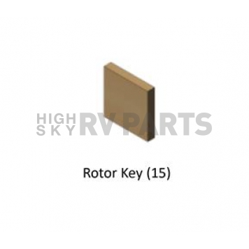 Fill Rite by Tuthill Liquid Transfer Tank Pump Rotor Key - KIT700RKP