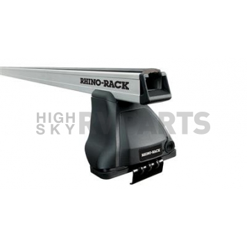 Rhino-Rack USA Roof Rack - 50 Inch Silver 2 Bars Direct Fit - JA5508