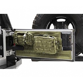 Smittybilt Cargo Organizer Tailgate Green Polyester Rectangular - 5662331