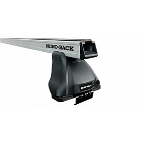 Rhino-Rack USA Roof Rack - 50 Inch Silver 1 Bar Direct-Fit - JA3460