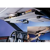 Vertically Driven Products Cargo Organizer Sun Visor Gray Aluminum - SH1595