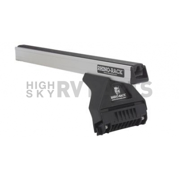 Rhino-Rack USA Roof Rack - 71 Inch Silver Direct-Fit 2 Bars - JA0989
