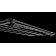 ARB Roof Basket Wind Deflector Black Plastic - 17915060