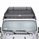 Paramount Automotive Roof Basket Direct-Fit Full Length Black - 518121