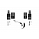 Go Rhino Roof Basket Mounting Kit - 5910011T