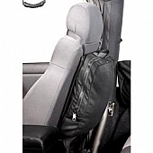Rugged Ridge Cargo Organizer Black Nylon Behind-The-Seat - 1355126