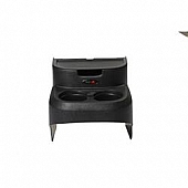 Rugged Ridge Cargo Organizer Black Plastic Rear Seat - 1355150