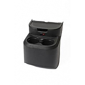 Rugged Ridge Cargo Organizer Black Plastic Rear Seat - 1355151