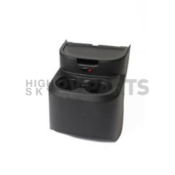 Rugged Ridge Cargo Organizer Black Plastic Rear Seat - 1355151