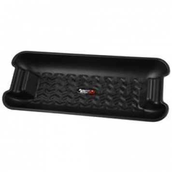 Rugged Ridge Cargo Organizer Black Plastic Rear Cargo Area - 1312201