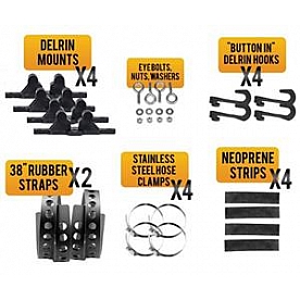 Quick Fist/ End Of The Road Kayak Carrier Mounting Kit  - 90065