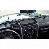 Rugged Ridge Cargo Organizer Black Plastic Dash Mount - 1355110
