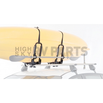 Rhino-Rack USA Kayak Carrier - Roof Rack Kit Holds Up To 4 Kayaks - S512-1