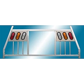 Custom Flow Headache Rack Bar Style Aluminum - ACG35NH