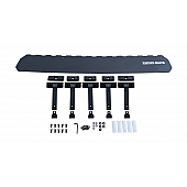 Rhino-Rack USA Roof Rack Wind Deflector 44 Inch ABS Plastic Black - 43249