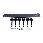 Rhino-Rack USA Roof Rack Wind Deflector 50 Inch ABS Plastic Black - 43250