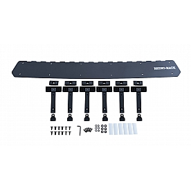 Rhino-Rack USA Roof Rack Wind Deflector 50 Inch ABS Plastic Black - 43250