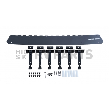Rhino-Rack USA Roof Rack Wind Deflector 50 Inch ABS Plastic Black - 43250
