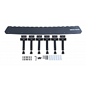 Rhino-Rack USA Roof Rack Wind Deflector 52 Inch ABS Plastic Black - 43251