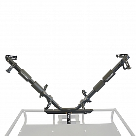 Lets Go Aero Bike Rack Component Steel Black Hold 2 Bikes Cradle/ Strap - H01199