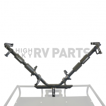 Lets Go Aero Bike Rack Component Steel Black Hold 2 Bikes Cradle/ Strap - H01199