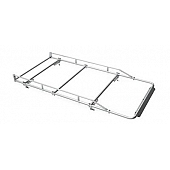 KargoMaster Ladder Rack - Covered Utility 5 Bars Aluminum - 4C8AMR