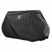 Classic Accessories Bike Cover - Nylon Black/ Gray Covers Up To 2 Bikes Waterproof - 54013801RT