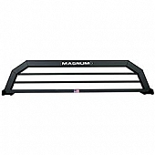 Magnum Truck Racks Headache Rack Louvered Aluminum Black Matte Powder Coated - 48833331SB