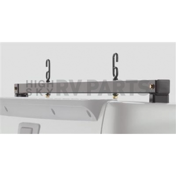 BackRack Ladder Rack Black Powder Coated 3 Inch Height Steel - 11522