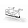Thule Tandem Carrier Roof Top Bike Rack - Fork Mount Holds 1 Tandem Bike - 558P