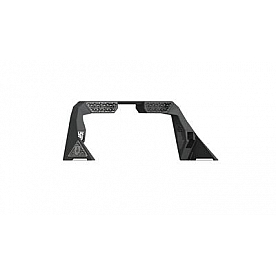 Road Armor Headache Rack Frame Only With iD Mesh Inserts Steel Bare - 4091RPC2MD