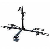 Stromberg Carlson Bike Rack Fat Tire Cradle Black Set Of 2 - BC2FT