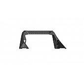 Road Armor Headache Rack Frame Only With iD Mesh Inserts Steel Bare - 6992RPC1MD
