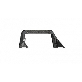 Road Armor Headache Rack Frame Only With iD Mesh Inserts Steel Bare - 6992RPC1MD