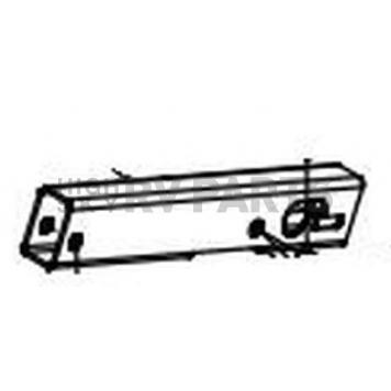 Meyer Products Snow Plow Mount 2 Inch Receiver Lift Arm - 13142