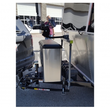 Swagman Bike Rack - Trailer Tongue Mount Adapter 100 Pound Capacity Steel - 80503-1