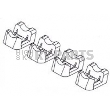 Yakima Roof Rack Mounting Kit Set Of 4 - 8810007