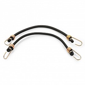 Camco Bungee Cord Black With Steel Hooks Pack Of 2 - 40519