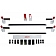 Weather Guard Roof Rack 500 Pound Capacity White Steel Set of 2 Bars - 22001301