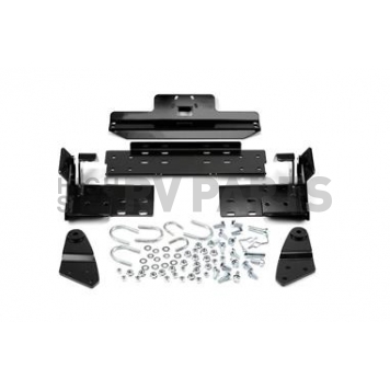 Warn Industries Snow Plow - Straight Blade Front Mount 66 Inch For Side By Side UTV - 80681P66