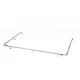 Stromberg Carlson Roof Rack 75 Pound Capacity Round Silver - LA500