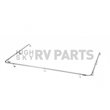 Stromberg Carlson Roof Rack 75 Pound Capacity Round Silver - LA500
