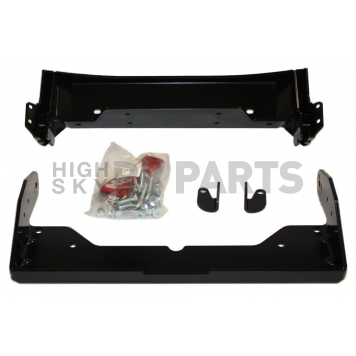 Warn Industries Snow Plow - Straight Blade Front Mount 66 Inch For Side By Side UTV - 88330P66-1