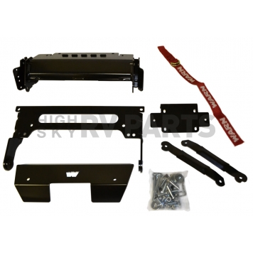 Warn Industries Snow Plow - Straight Blade Front Mount 66 Inch For Side By Side UTV - 86386P66-1