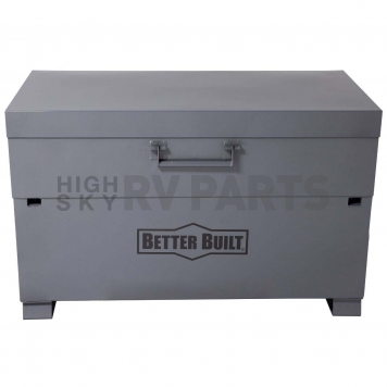 Better Built Company Tool Box - Job Site Steel Gray Powder Coated Low Profile - 2069BB